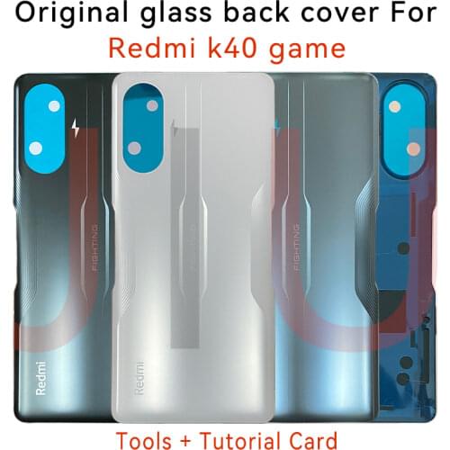 100% New For POCO F3 GT Battery Cover, poco f3 gt back glass replacement, Pocophone Replacement Parts