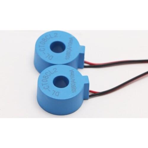 NEW 10PCS Miniature AC Current Transformer DL-CT08CL2 20a/20ma10a/10ma 20A/10mA 1000:1 2000:1