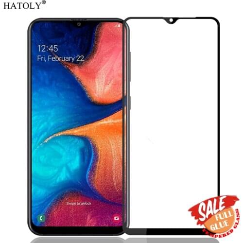 Full Glue Coverage Glass For Samsung Galaxy A20E Screen Protector Tempered Glass Protective Phone Glass For Samsung A20e Glass