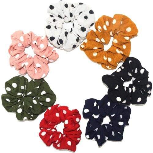 New Cute Girl&Women Headbands Print dot Head circle Scrunchie Hearband Turban Infant Head Bands Hairbands For Kids Girl ,ACC216