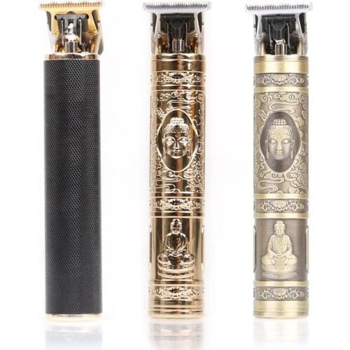 Pro Cordless Hair Clipper Rechargeable Electric Hair Trimmer Beard Shaver Men Salon Barber Hair Styling Cutting Machine T9