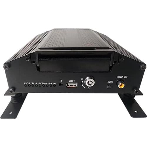 Factory spot sales 4G GPS remote video 8-channel surveillance mobile hard disk recorder Off-road vehicle /freight car MDVR