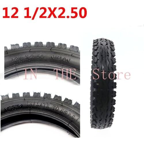 12 1/2x2.50 Tyre 12.5 Inch Tyre Fits Electric Scooters12 1/2x2.50 Electric Tricycle Non-Pneumatic Solid Explosion-proof Tire