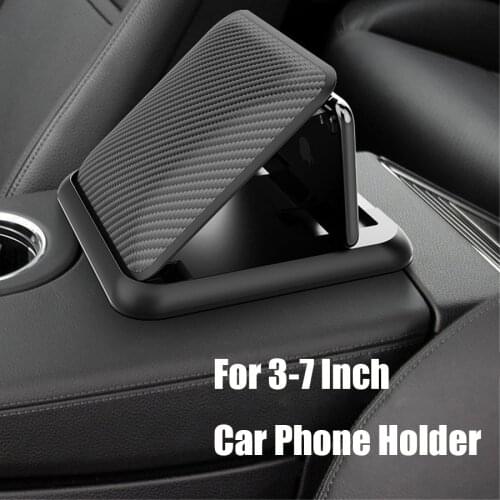 Car Central Dashboard Phone Holder GPS Navigator Bracket 3.0-7.0inch Universal