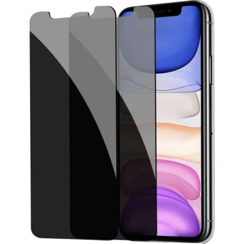 3PCS Anti-spy Protective Tempered Glass For IPhone 11 12 pro max mini X XS XR Privacy Screen Protectors For iphone 6 S 7 8 Plus