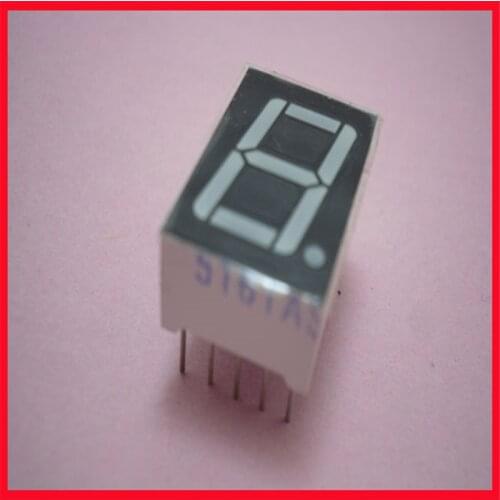 0.5 inch digital tube 1 digit The display font is the same as 0.56, it can be used as 0.56 common cathode, super bright