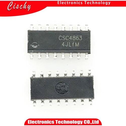 1pcs/lot CSC4863 CS4863 4863 SOP-16 In Stock