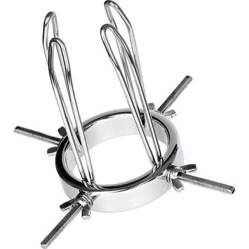 2021 Metal Adjustable Huge Anal Plug Adult Sex Toys For Men Women Masturbate Expansion Vaginal Peep Anal Dilator Big Butt Plug