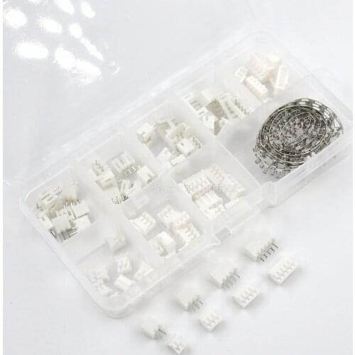 230pcs PH2.0 2p 3p 4p 5 pin 2.0mm Pitch Terminal Kit / Housing / Pin Header JST Connector Wire Connectors Adaptor PH Kits