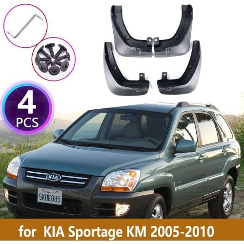 Car Front Rear Mudguards For KIA Sportage KM 2004 2005 2006 2007 2008 2009 2010 Cladding Splash Mudflap Car Accessories Fenders