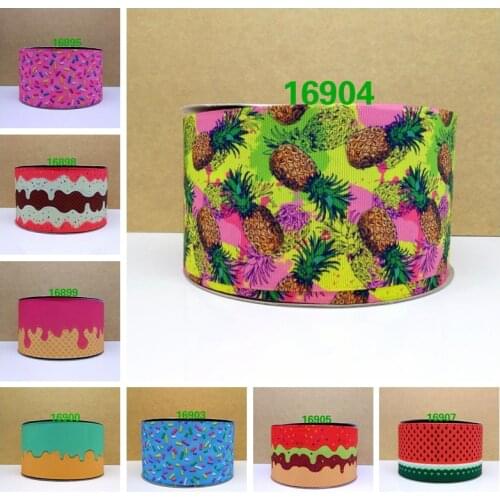 Free shipping 2016 new arrival ribbons Hair Accessories flamingo printed ribbon 10 yards printed grosgrain ribbons 16904