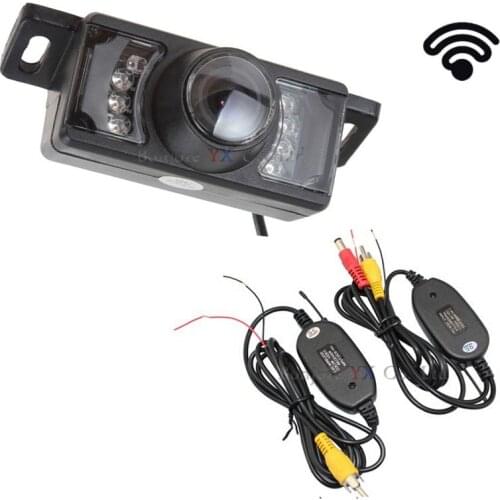 Wireless Car Rear View Camera Reversing Video Camera 170 degree Angle IR Night Vision Parking Sensor for Car DVD ,Free Shipping