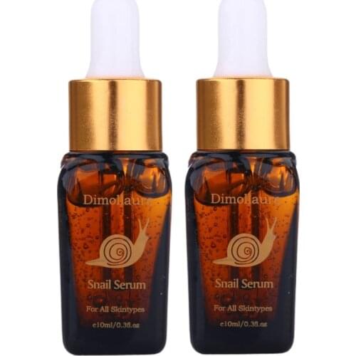 Dimollaure Anti-Aging Snail Pure Extract Serum Hyaluronic Acid Moisturizers Treatment Face Care Sodium hyaluronate Essence