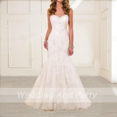 HEULORIA V-neck Wedding Dresses