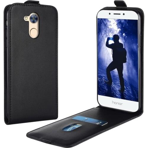 Flip Up and Down Leather Case for Huawei Honor 6A DLI-TL20 DLI-AL10 Vertical Cover for Honor 6A 6a Case Phone Bag