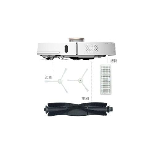 Washable Hepa Filter Main Brush Side Brush Mop Cloth Dust Bag for Lenovo T1 / T1 Pro Robotic Vacuum Cleaner Parts Accessories