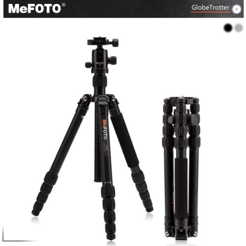 MeFOTO GlobeTrotter Tripod Kits A2350Q2 Aluminum Lightweight Heavy Duty Tripode Camera Stand Monopod Action Camera Accessories
