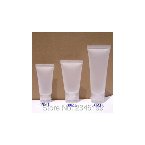 30G 30ML Plastic Matting Flip Open Hand Cream Mildy Wash Sample Container Cosmetic Packing Bottle 50pcs/lot