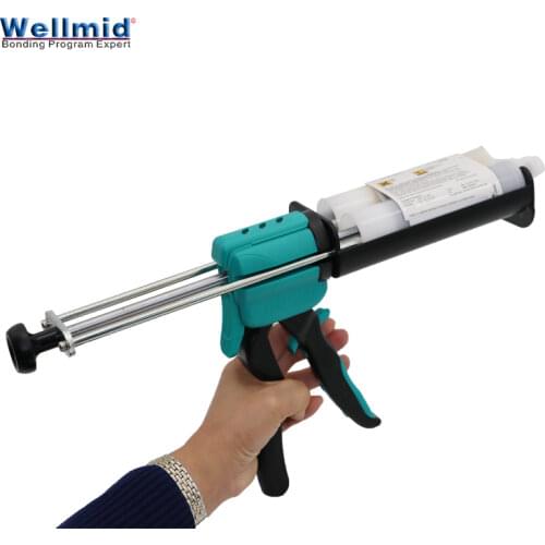 50Ml 10:1 Araldite 2048F AB Glue Gun Adhensive Mix Portable Manual Caulking Guns Dispenser for Glues DIY Hand Tool Cartridge Gun