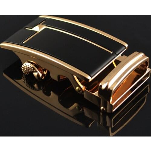New Fashion Mens Business Alloy Automatic Buckle Unique Men Plaque Belt Buckles for 3.5cm Ratchet Belt luxury brand g 462-1