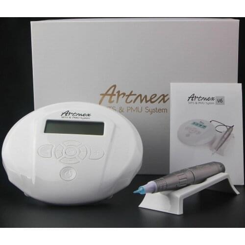 FDA Artmex V6 Rotary Tattoo Machine Permanent Makeup Eyebrow Tattoo machine Micropigmentation Device Eye Brow Lip derma Pen
