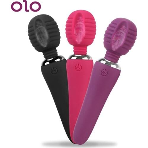 Sex Shop 10 Speeds Clitoris Nipple Stimulator Magic Wand AV Vibrator Super Powerful G-Spot Massager Sex Toys for Woman