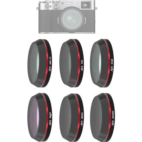 UV CPL PL ND64 ND1000 Star Night Neutral Density Glass Lens Filter Kit for Fujifilm Fuji X100 X100T X100F X100V X100S