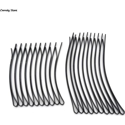 Pins Grips Girls Hair Clip Hairstyle Barrette Hairpin Hairdressing Styling DIY Tools 10Pcs/lot Women Black Metal Hair Bobby