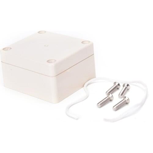 ZLinKJ 1PCS DIY 65 x 58 x 35mm Waterproof Plastic Enclosure Box Electronic Project Instrument Case Outdoor Junction Box Housing