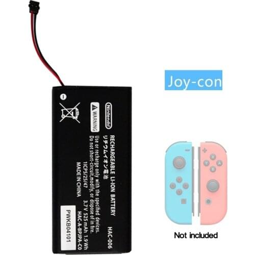 525mAh HAC-006 Battery HAC-BPJPA-C0 HAC-015/016 HAC-A-JCL-C0 HAC-A-JCR-C0 For Nintendo Switch NS Joy-Con Controller CO-006