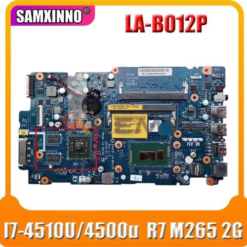 Brand NEW LA-B012P I7-4510U/45000 FOR Dell Inspiron 5547 5447 Laptop Motherboard R7 M265 2G CN-05MD4V 5MD4V Mainboard 100%tested