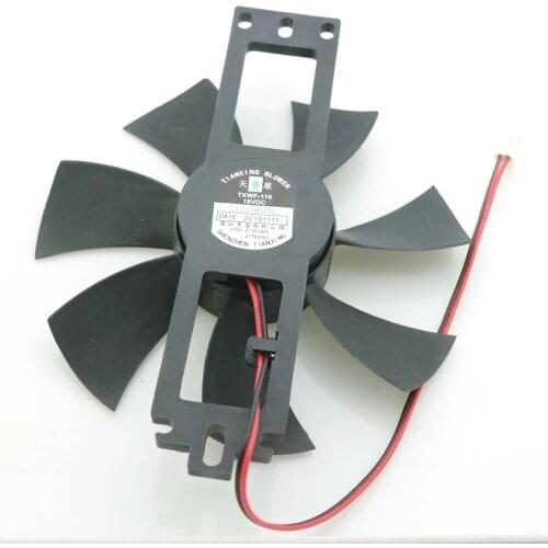 DC BRUSHLESS FAN TXWF-116 DC18V 11.6cm Fan For Induction Cooker Cooling Fan 2Pin