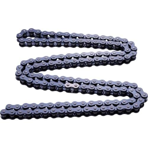 Motorcycle Chain Link Tools Drive Splitter Dirt Bike 420 132 Link Chain for 110cc 125cc Dirt Pit Bike Scooter