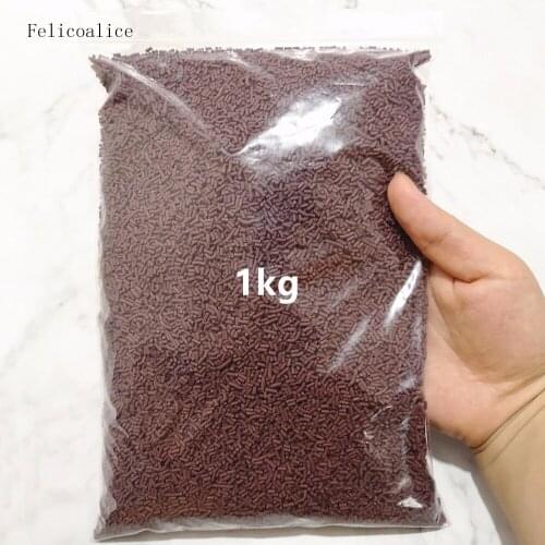 1kg Long Cylindrical Polymer Hot Soft Clay Sprinkles Colorful for DIY Crafts Tiny Cute plastic klei Accessories