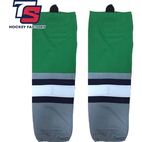Cool hockey free shipping 100% Polyester Breathable Ice Hockey Socks Cheap Shin Guards W008 high quality men women sport