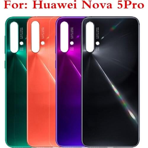 For Huawei nova 5 Pro Battery Cover Housing Back Cover for Huawei nova 5 Pro 6.39 Inch cell phone