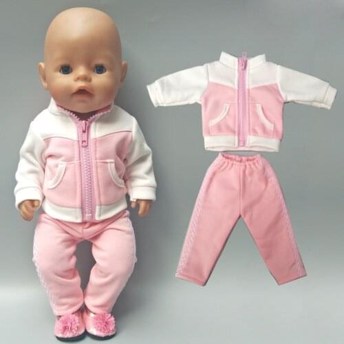43cm Baby New Born Doll Summer Clothing for Baby Doll Clothes 18 Inch Girl Doll Jacket Coat