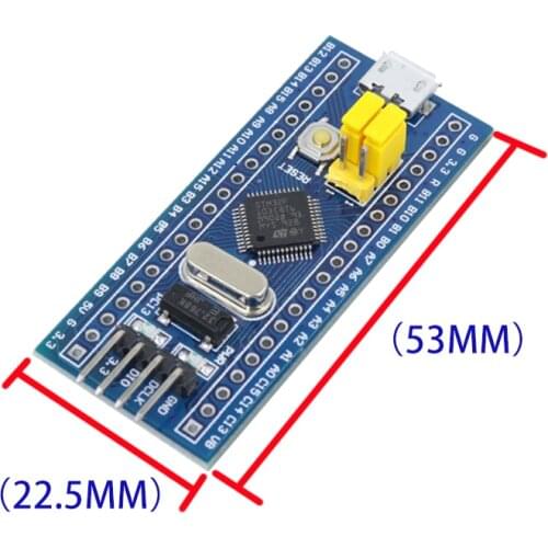 STM32F103C8T6 ARM STM32 Minimum System Development Board Module + 1 Pcs ST-Link V2 Mini STM8 Simulator Download