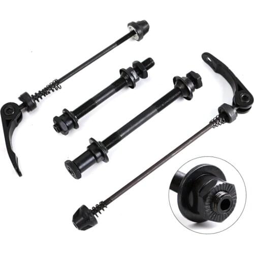 Road Bikes Hub Hollow Axle QR Skewer Lever Set MTB Bicycle Quick Release Hub Front /Rear Axle Skin QR Tool Cycling Central Axis