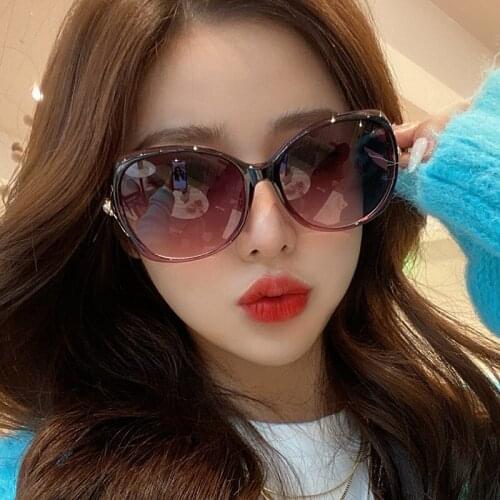 2021 new Womens fashion diamond trend plastic Sunglasses