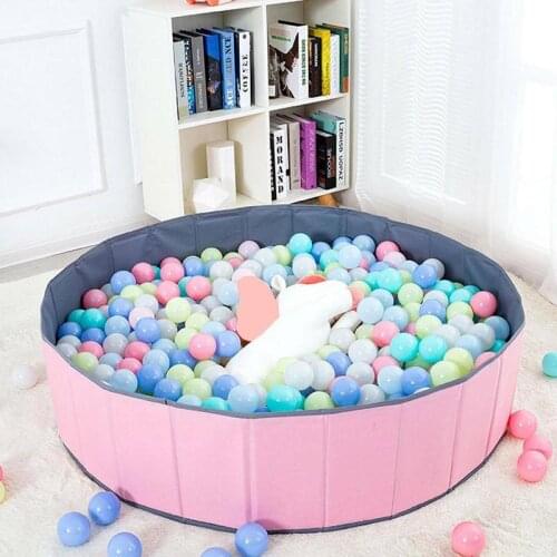 New Infant Children Play Game Tents Pits Foldable Ocean Without Washable Playpen Toys Ball Pool Fence Folding Ball Kids Toy