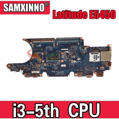 Original laptop Mainboard For DELL Latitude E5450 i3-5010U CN-0922RC 0922RC LA-A902P SR23Z MOTHERBOARD