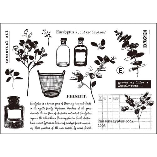 KLJUYP Yugari Transparent clear stamp for DIY Scrapbooking/Card Making/Kids Christmas Fun Decoration Supplies