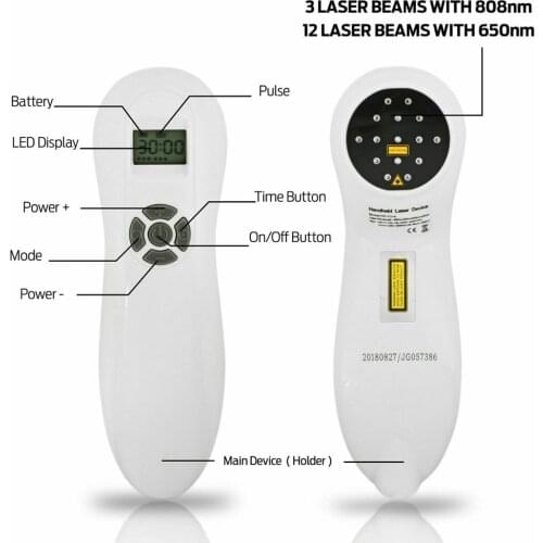 Heel spurs Go Pain Knee Neck Relief Pain Cold Laser Therapy Arthritis LLLT for Shoulder Joint Muscle Pain Reliever