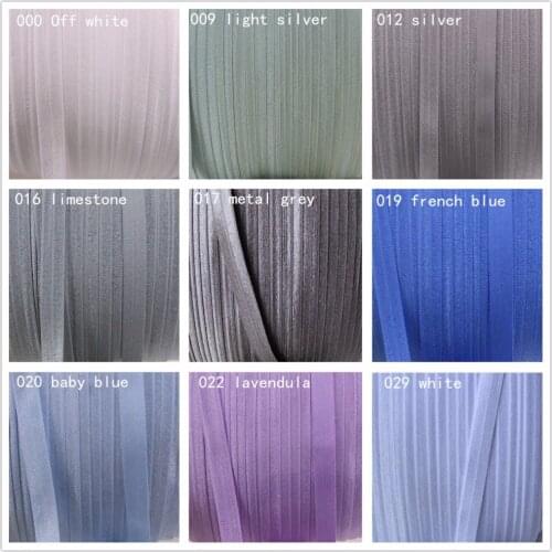 90 colors for you choose 5/8" 16mm solid fold over elastic 100 yards per color foe elastic for girls hair ties free shipping