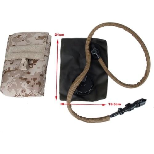 TMC2293-A1 General Purpose Small Water Bag Tactical Vest Small Water Bag AOR1 500D Nylon