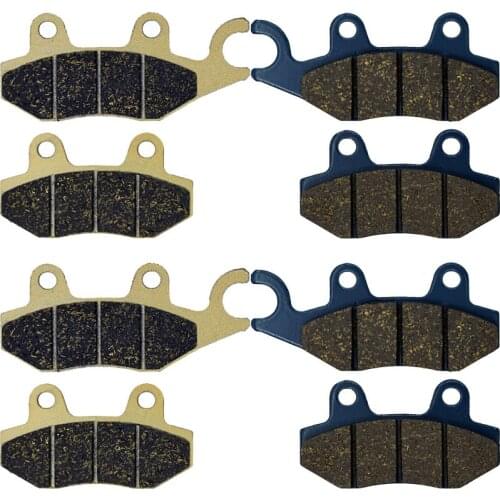 For BENNCHE 500 / 700 / 700X Bighorn 2015 - 2016 800 / 1000 1000X Spire 2014 - 2016 Motorcycle Brake Pads Front Rear Left Right