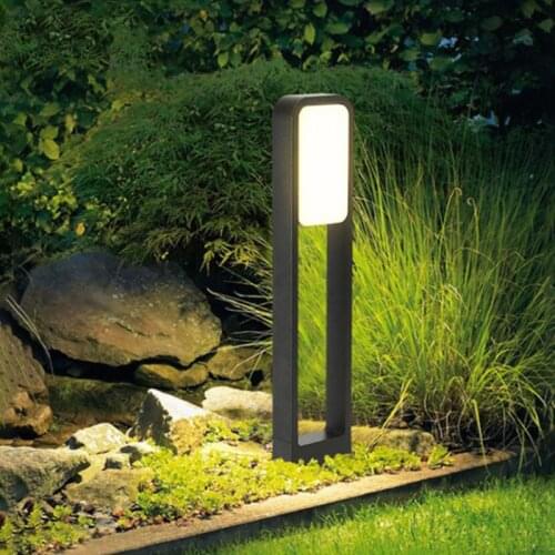 80CM Waterproof 10W LED Garden Light Lawn Lamp Modern Aluminum Pillar Light Outdoor Courtyard Villa landscape lawn Bollards lamp