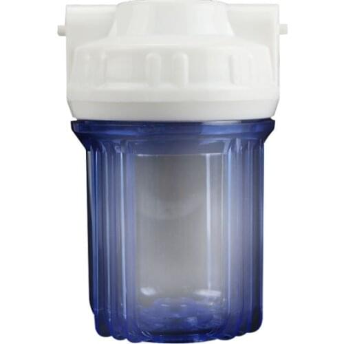 YenvQee 5INCH 1/4 1/2 Lucency Water filter shell Used For the PP Carton