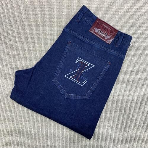 BILLIONAIRE Jeans thin men 2021 spring summer new style Cotton comfort embroidery high quality jeans